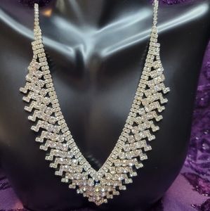 Christina Collection Rhinestone necklace